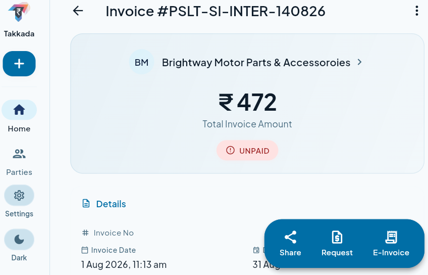 GST invoicing
